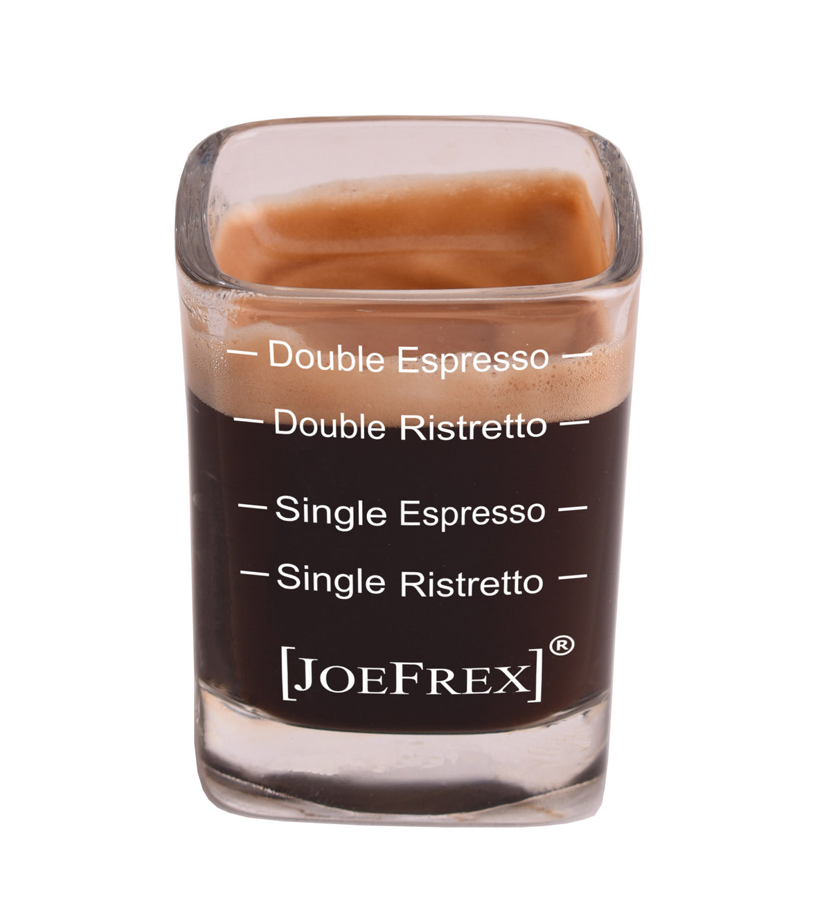 Shotglas 20-60ml 4eckig